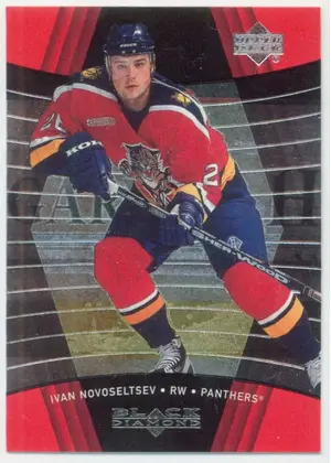 1999-00 BLACK DIAMOND - IVAN NOVOSELTSEV #42 RC