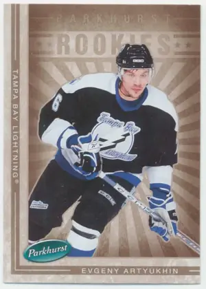 2005-06 PARKHURST - EVGENY ARTYUKHIN #665 ROOKIE