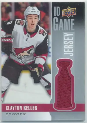 2019-20 UPPER DECK - CLAYTON KELLER #GJ-CL GAME JERSEY