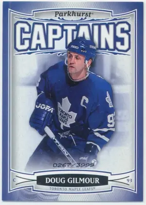 2006-07 PARKHURST - DOUG GILMOUR #213 CAPTAINS 267/3999⚠️