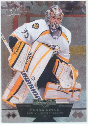 2012-13 BLACK DIAMOND - PEKKA RINNE #109 DOUBLE DIAMOND