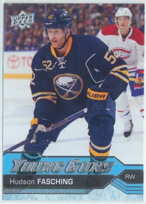 2016-17 UPPER DECK - HUDSON FASCHING #242 YOUNG GUNS