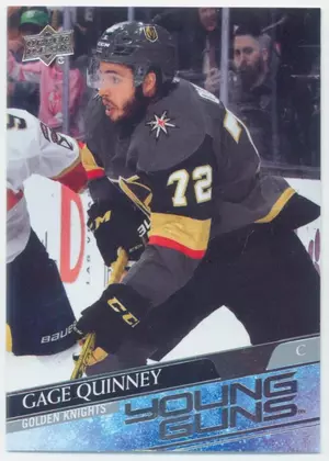 2020-21 UPPER DECK - GAGE QUINNEY #454 YOUNG GUNS