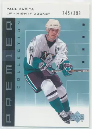 2002-03 PREMIER COLLECTION - PAUL KARIYA #1 245/399