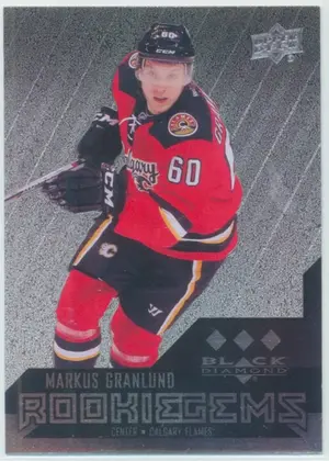 2014-15 BLACK DIAMOND - MARKUS GRANLUND #182 ROOKIE GEMS