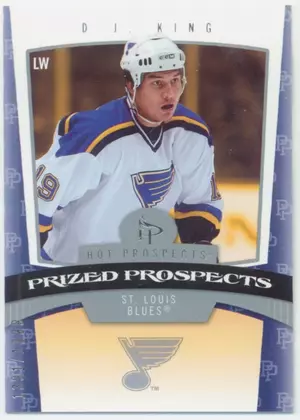 2006-07 HOT PROSPECTS - D.J. KING #177 RC 1391/1999