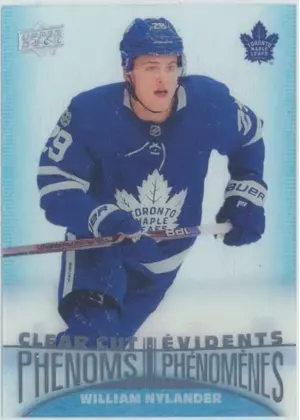 2018-19 TIM HORTONS - WILLIAM NYLANDER #CC-12 CLEAR CUT PHENOMS