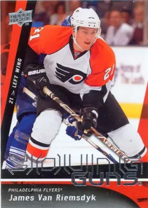 2009-10 UPPER DECK - JAMES VAN RIEMSDYK #207 YOUNG GUNS