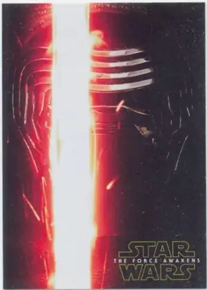 2016 Star Wars The Force Awakens - Kylo Ren Character Poster Inserts #3