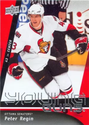 2009-10 UPPER DECK - PETER REGIN #224 YOUNG GUNS