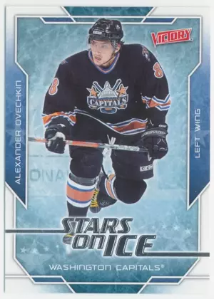 2007-08 VICTORY - ALEXANDER OVECHKIN #SI8 STARS ON ICE