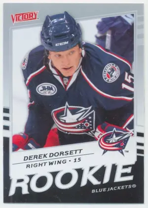 2008-09 VICTORY - DEREK DORSETT #315 ROOKIE