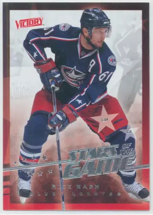 2008-09 VICTORY - RICK NASH #SG-19 STARS OF THE GAME
