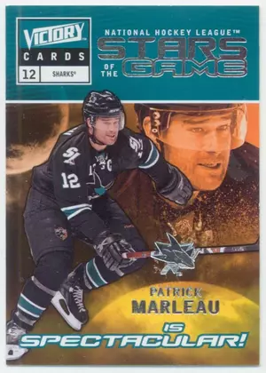 2009-10 VICTORY - PATRICK MARLEAU #SG31 STARS OF THE GAME