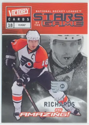 2009-10 VICTORY - MIKE RICHARDS #SG40 STARS OF THE GAME