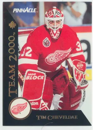 1992-93 PINNACLE (CDN) - TIM CHEVELDAE #20 TEAM 2000
