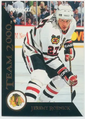 1992-93 PINNACLE (USA) - JEREMY ROENICK #27 TEAM 2000