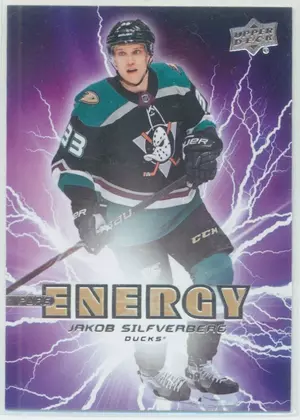 2019-20 UPPER DECK - JAKOB SILFVERBERG #PE-24 PURE ENERGY