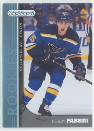 2015-16 UPPER DECK - ROBBY FABBRI #PR-8 PARKHURST ROOKIES BLUE