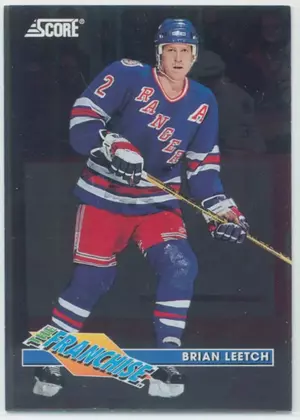 1993-94 SCORE - BRIAN LEETCH #13 THE FRANCHISE⚠️