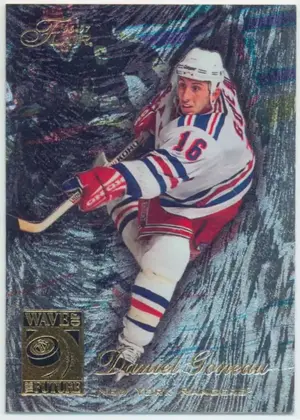 1996-97 FLAIR - DANIEL GONEAU #116 WAVE OF THE FUTURE RC