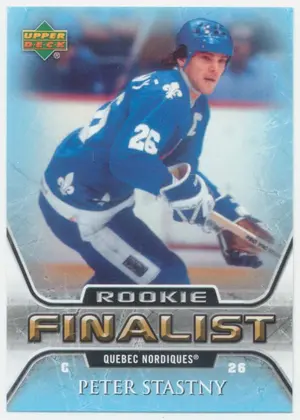 2005-06 UPPER DECK - PETER STASTNY #88 ROOKIE FINALIST