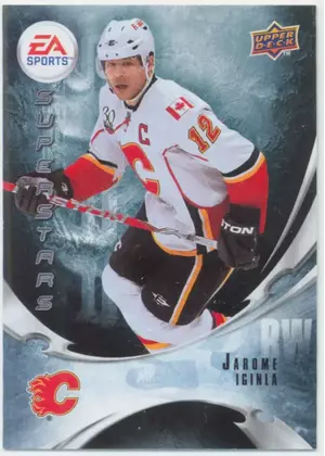 2010-11 UPPER DECK - JAROME IGINLA #EA4 EA SPORTS SUPERSTARS