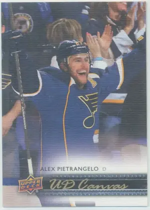 2014-15 UPPER DECK - ALEX PIETRANGELO #C73 CANVAS