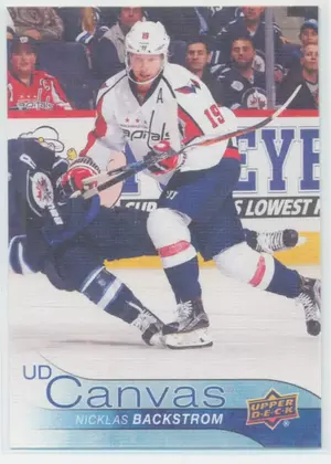 2016-17 UPPER DECK - NICKLAS BACKSTROM #C203 CANVAS