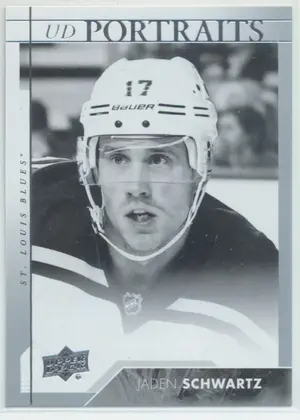 2017-18 UPPER DECK - JADEN SCHWARTZ #P-15 UD PORTRAITS