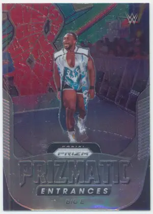 2022 Prizm WWE - Big E #9 Prizmatic Entrances