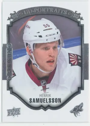 2015-16 UPPER DECK - HENRIK SAMUELSSON #P-67 UD PORTRAITS