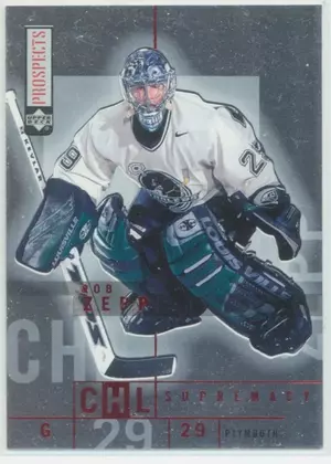 2000-01 CHL PROSPECTS - ROB ZEPP #CS4 CHL SUPREMACY