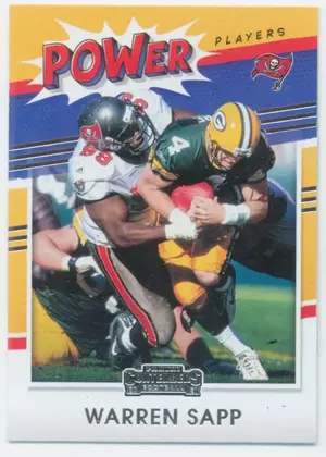 2021 Contenders Football - Warren Sapp #PP-WSA Power Players