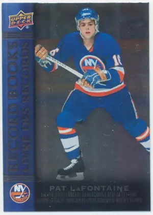 2023 TIM HORTONS LEGENDS - PAT LaFONTAINE #RB-6 RECORD BOOKS