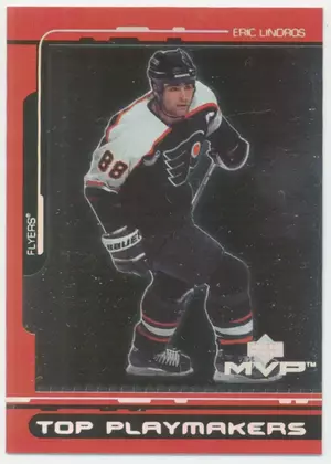 2000-01 MVP - ERIC LINDROS #TP8 TOP PLAYMAKERS