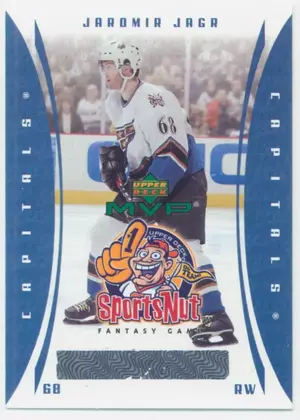 2003-04 MVP - JAROMIR JAGR #SN90 SPORTSNUT FANTASY