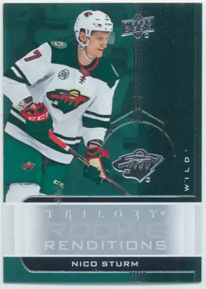 2019-20 TRILOGY - NICO STURM #RR-16 ROOKIE RENDITIONS