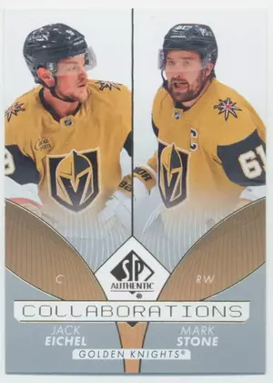 2022-23 SP AUTHENTIC - JACK EICHEL/MARK STONE #C-9 COLLABORATIONS