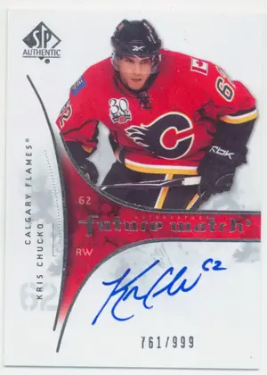 2009-10 SP AUTHENTIC - KRIS CHUCKO #254 FUTURE WATCH 761/999