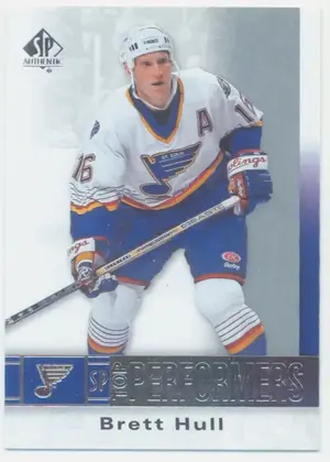 2020-21 SP AUTHENTIC - BRETT HULL #TP-BH TOP PERFORMERS