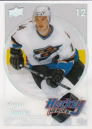 2023-24 Upper Deck Hockey Heroes HH-20 Peter Bondra
