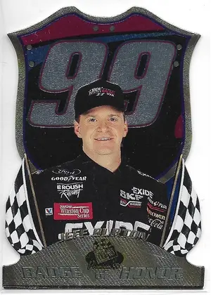 1999 Press Pass Premium Badge of Honor #BH16 Jeff Burton