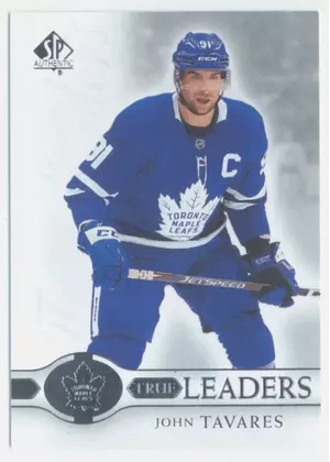 2020-21 SP AUTHENTIC - JOHN TAVARES #TL-TA TRUE LEADERS