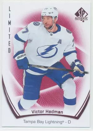 2021-22 SP AUTHENTIC - VICTOR HEDMAN #78 LIMITED RED