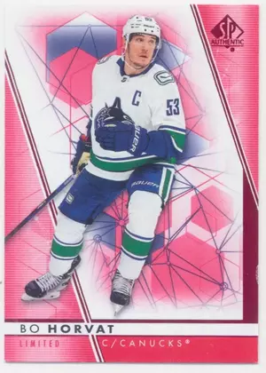 2022-23 SP AUTHENTIC - BO HORVAT #55 LIMITED RED