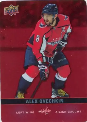 2019-20 TIM HORTONS - ALEX OVECHKIN #DC-2 RED DIE CUTS