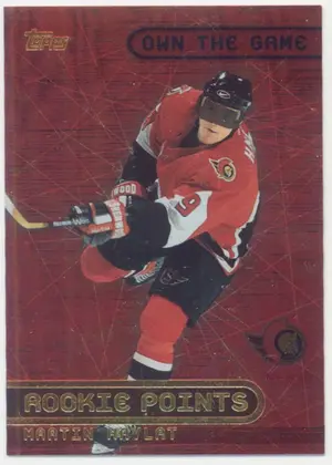 2001-02 TOPPS - MARTIN HAVLAT #OTG13 OWN THE GAME