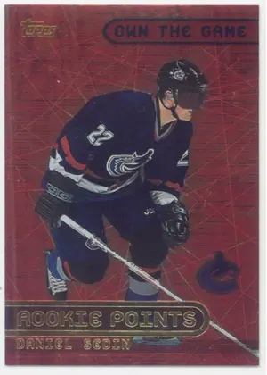 2001-02 TOPPS - DANIEL SEDIN #OTG18 OWN THE GAME