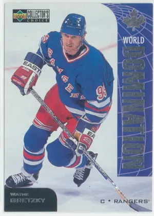 1997-98 COLLECTOR'S CHOICE - WAYNE GRETZKY #W1 WORLD DOMINATION